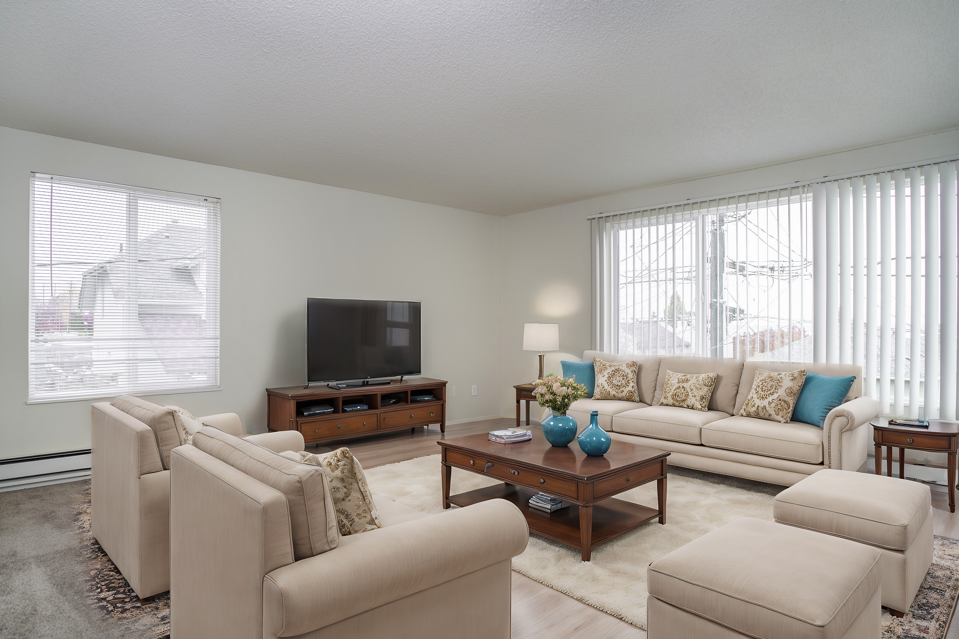 1 Bedroom Deluxe Staged