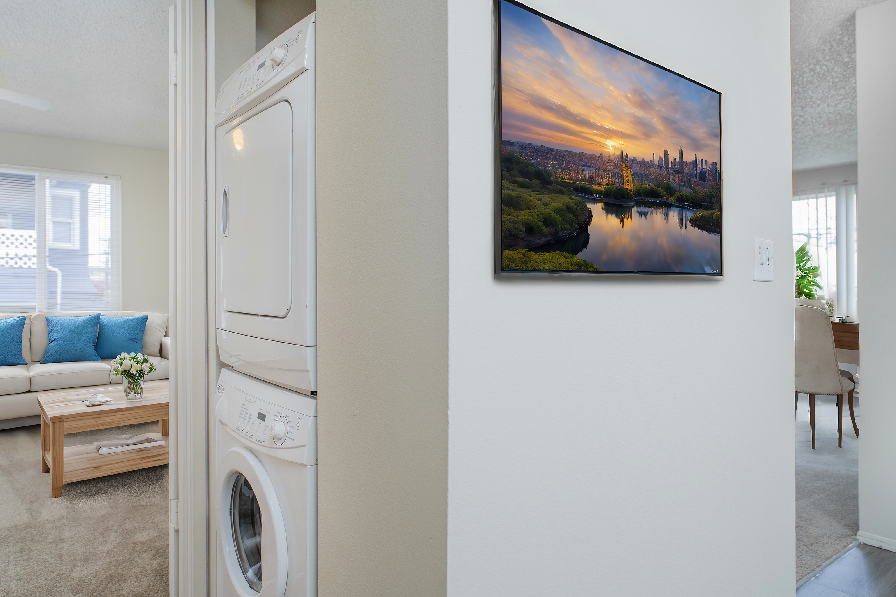 1 Bedroom Deluxe Staged