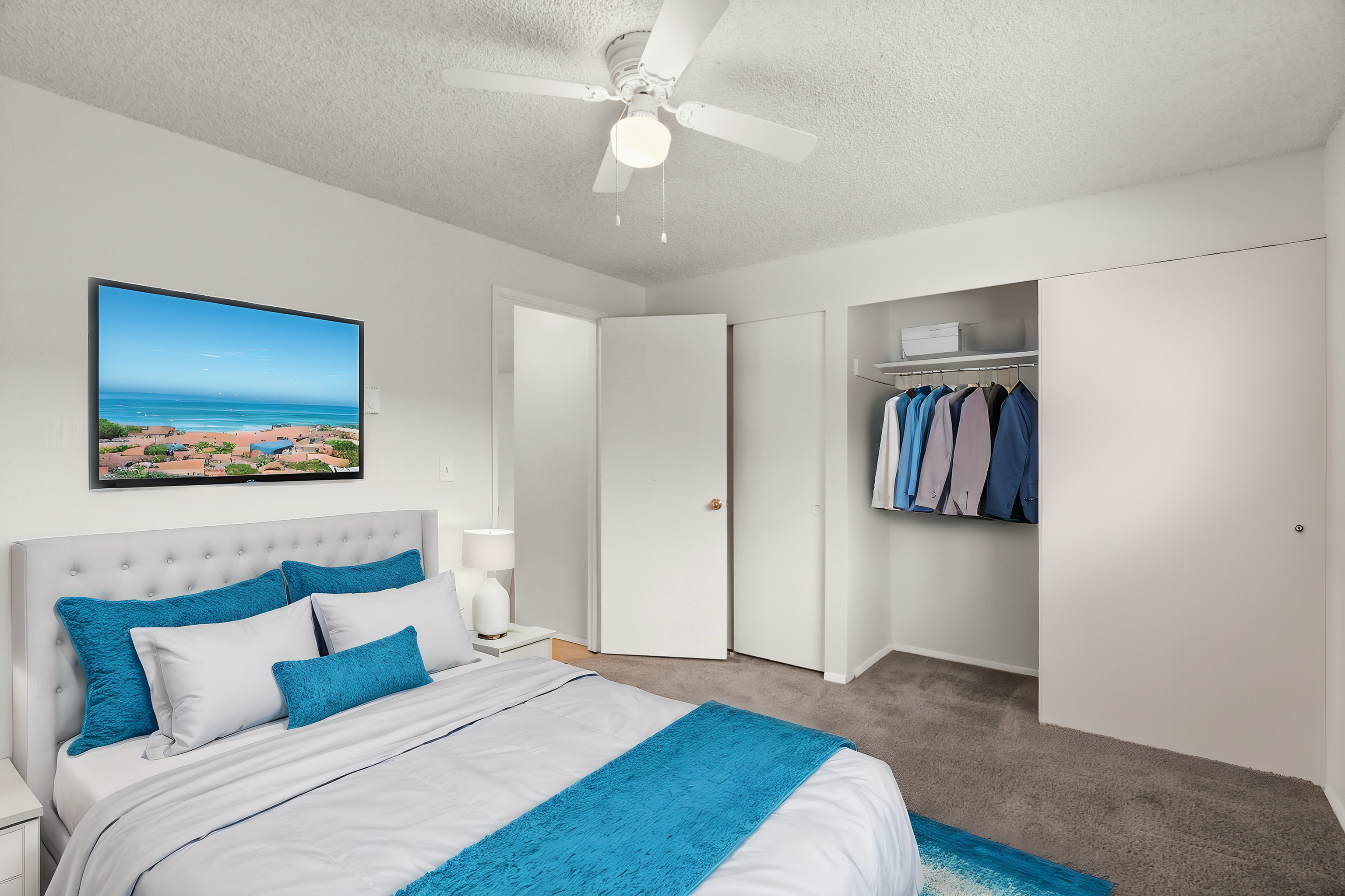 One Bedroom Staged