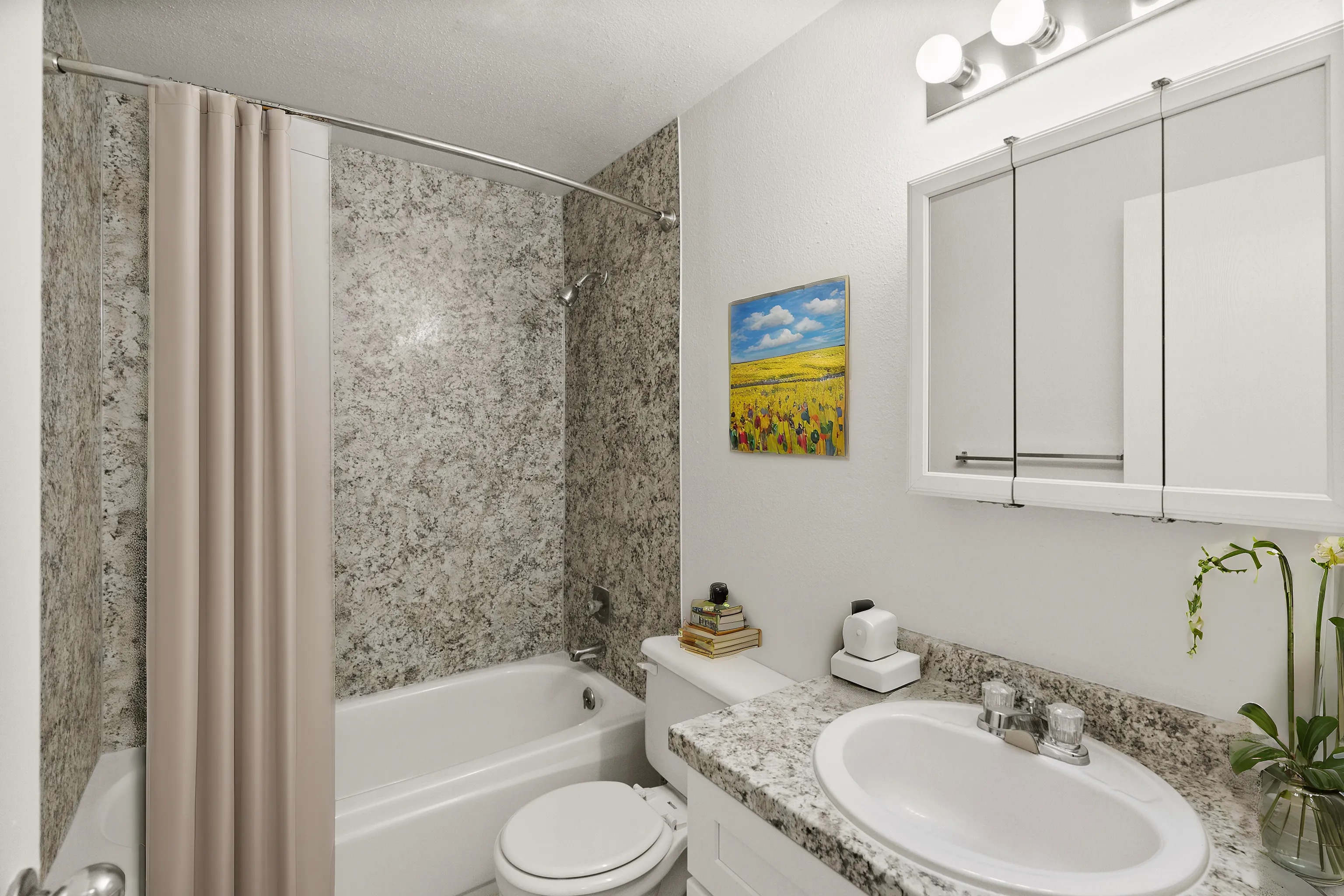 One Bedroom Staged