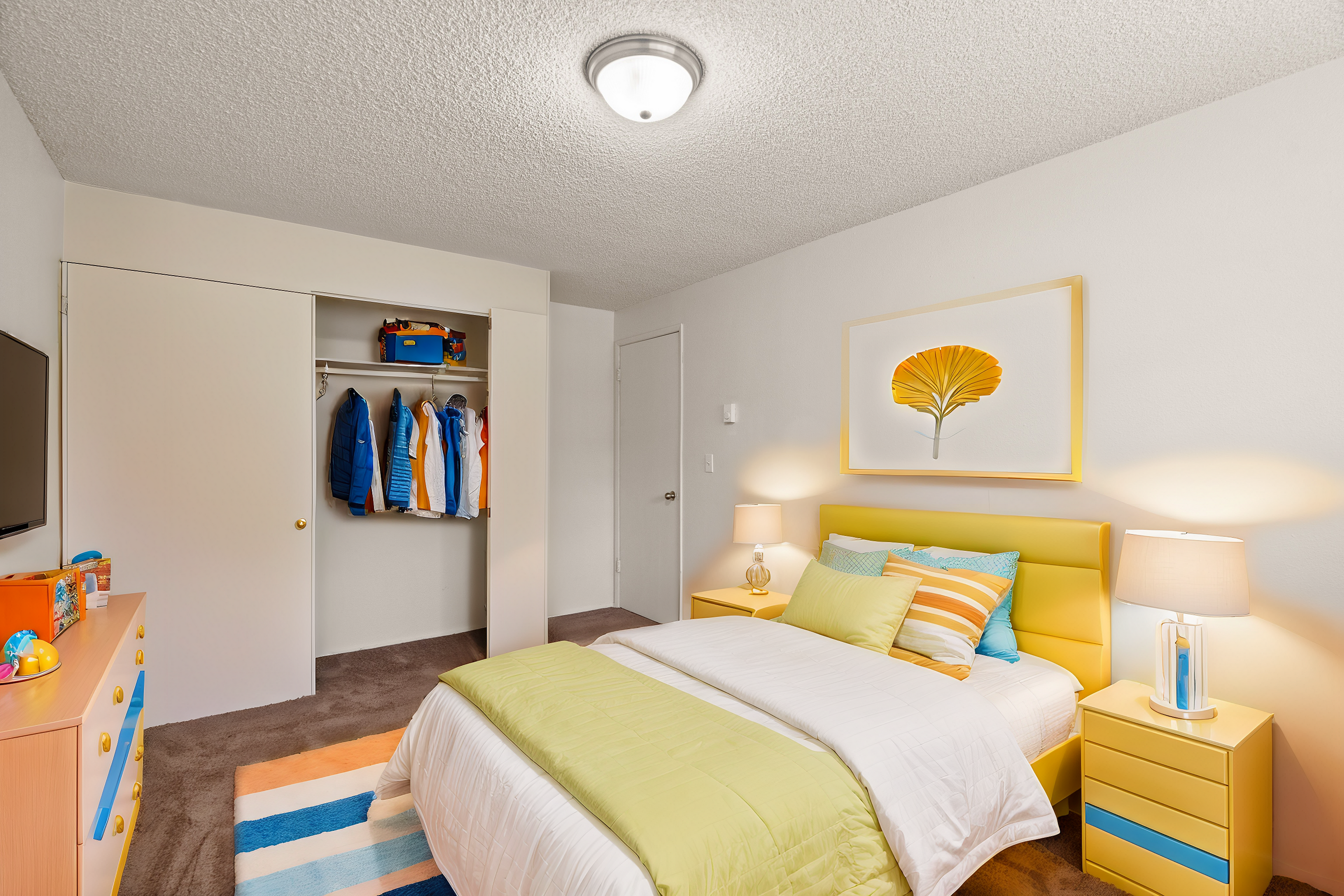 2 Bedroom 1 Bath Staged