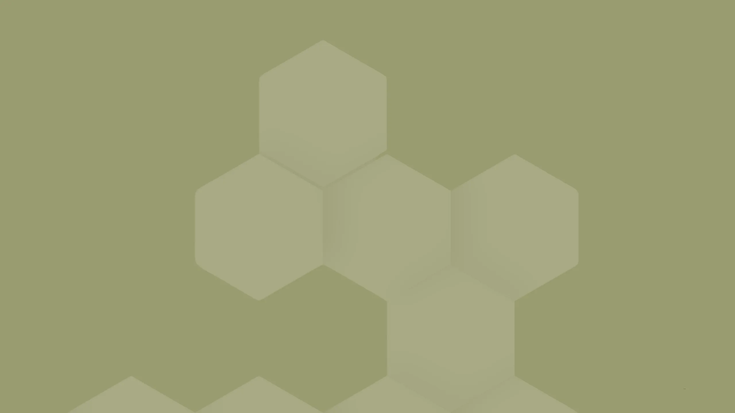 Modern geometric pattern of overlapping hexagons in a soothing green color palette, perfect for a chic apartment design theme.