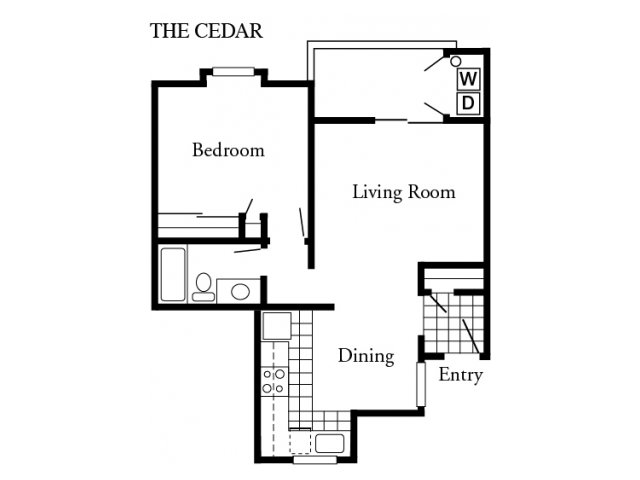 Parkside Apartments - The Cedar