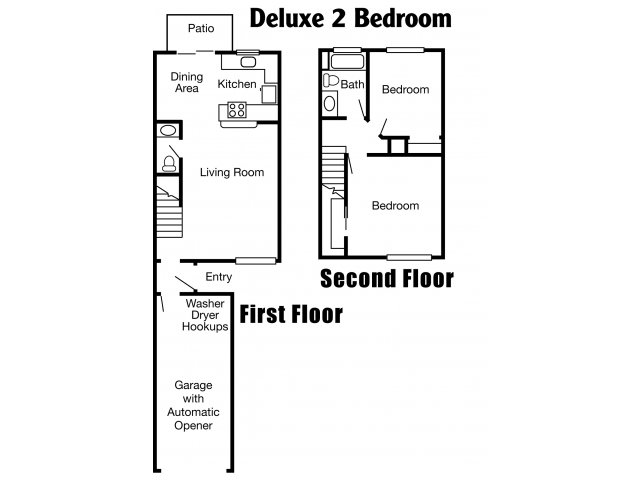 2 BR Townhouse