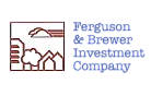 Logo of Ferguson & Brewer Investment Company featuring an abstract cityscape and trees, conveying a professional and trustworthy image in the real estate sector.