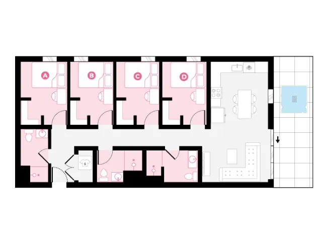 4 x 3 A - Mansion