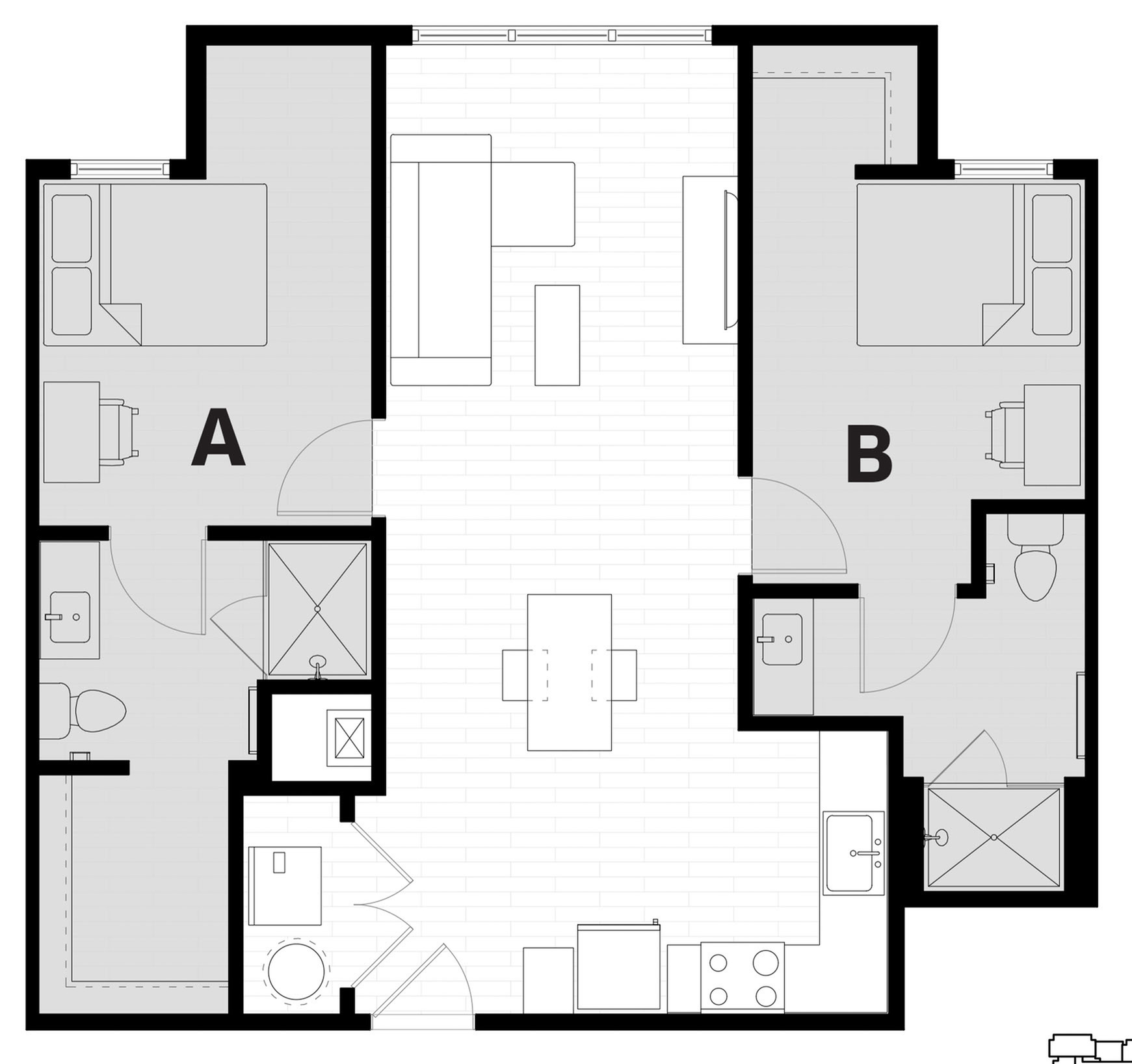 Hub on Campus Blacksburg Apartment Rentals