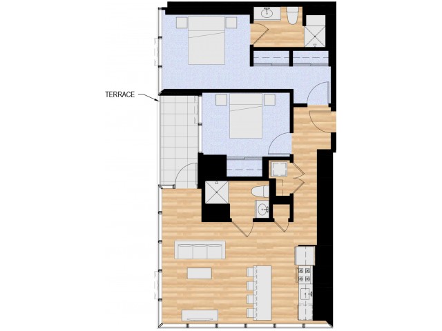 Emerald 13 - Balcony - Oasis