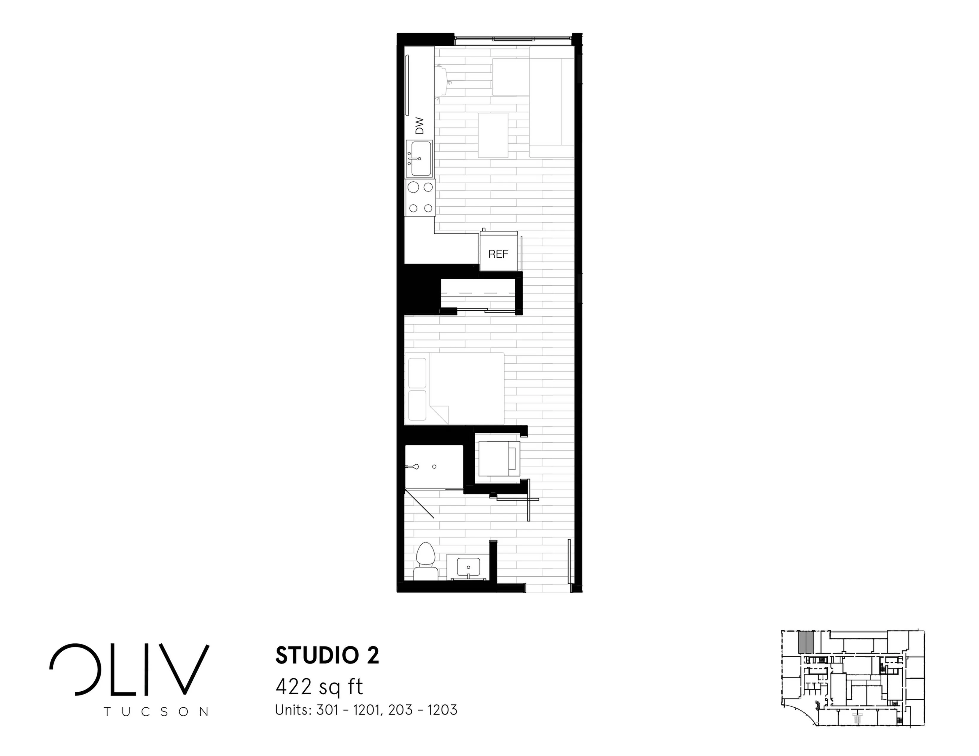 Studio Floor Plan