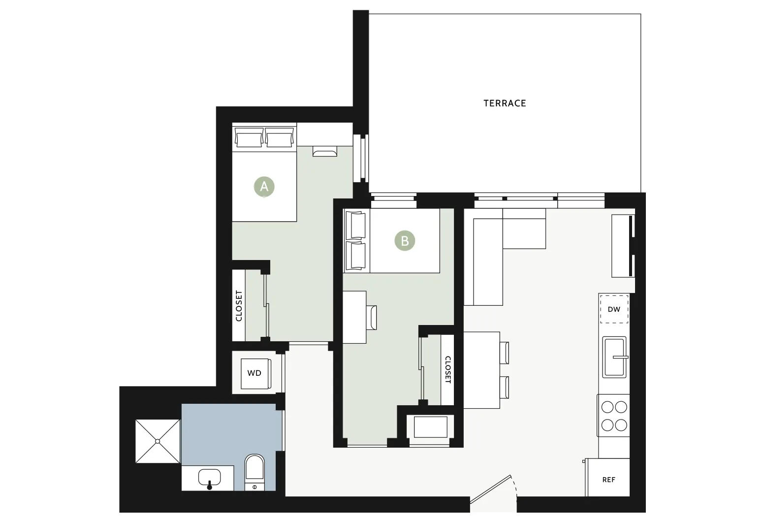2X1 Terrace A