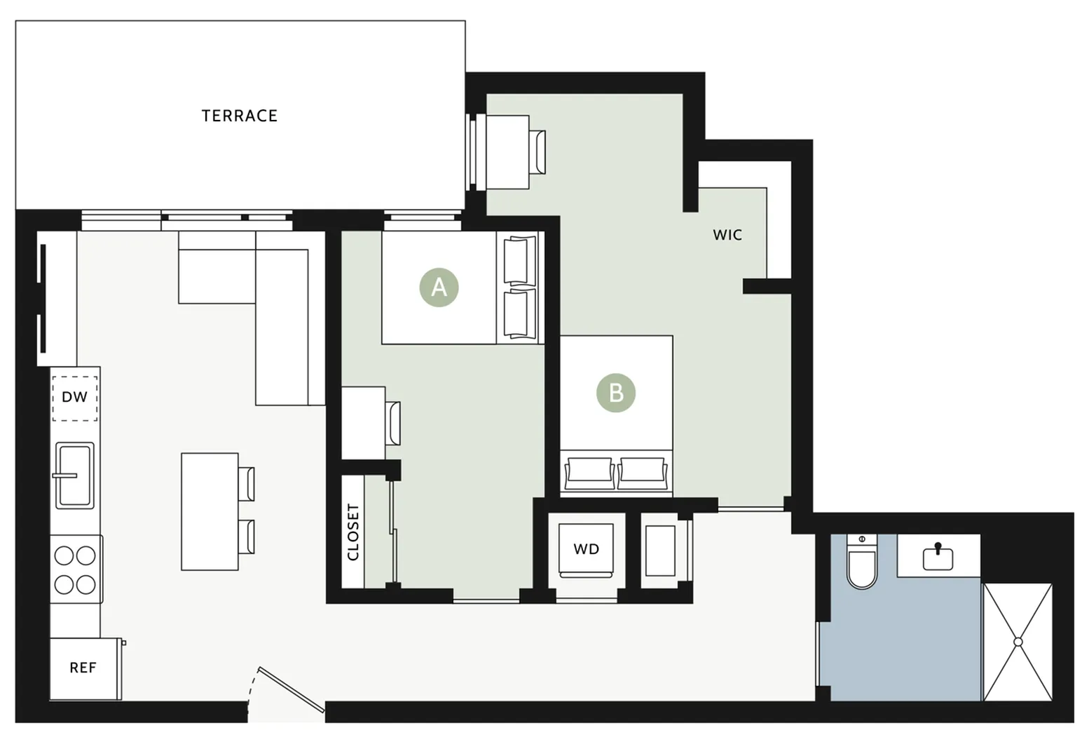 2X1 Terrace B