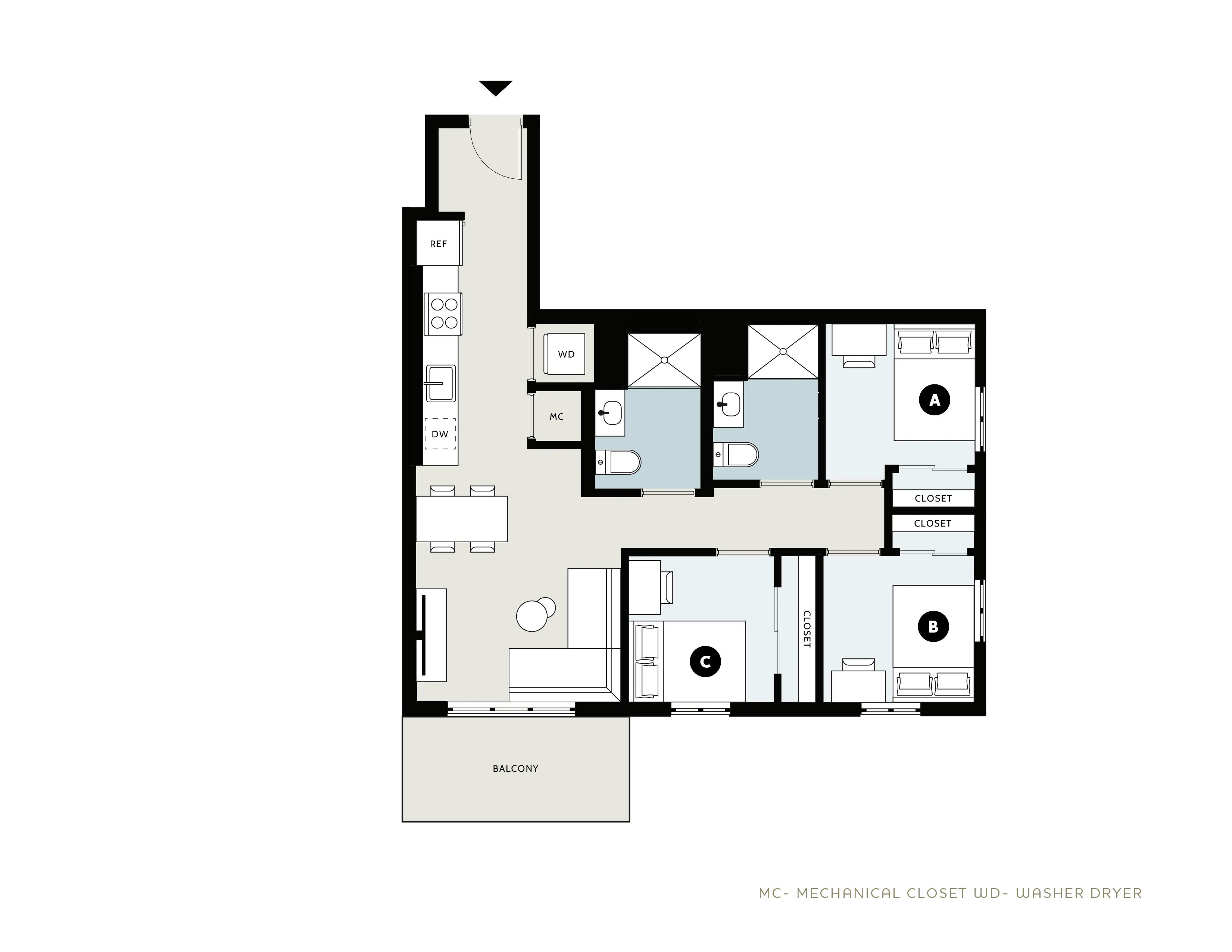 3x2 Balcony A