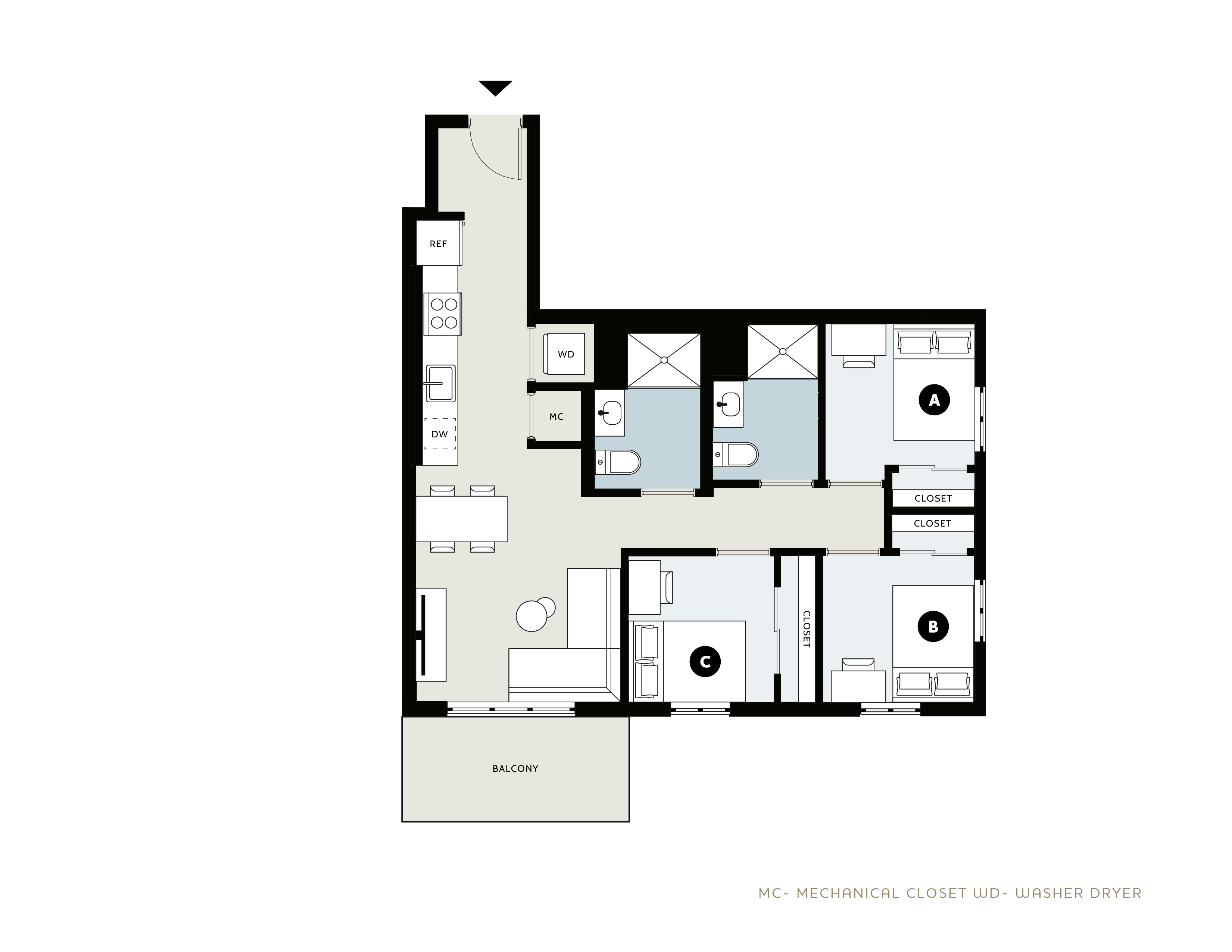3x2 VIP Balcony A