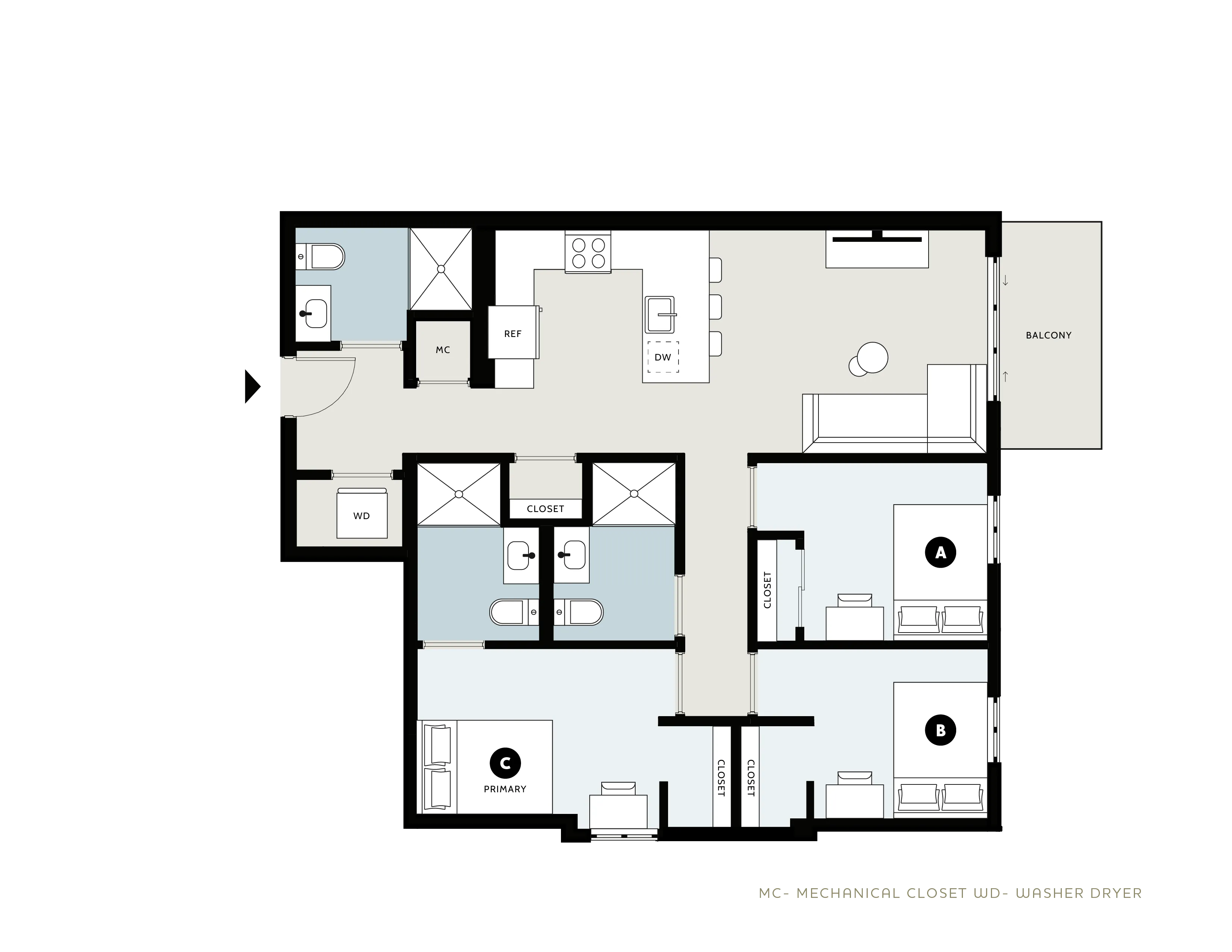 3x3 VIP Balcony A