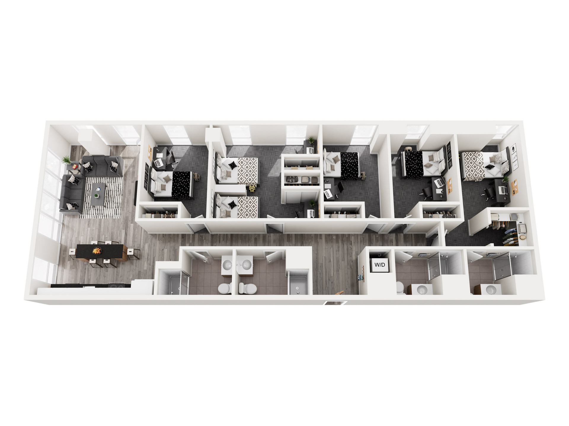 5X6 | 5 bed 6 bath | from 1,696 square feet