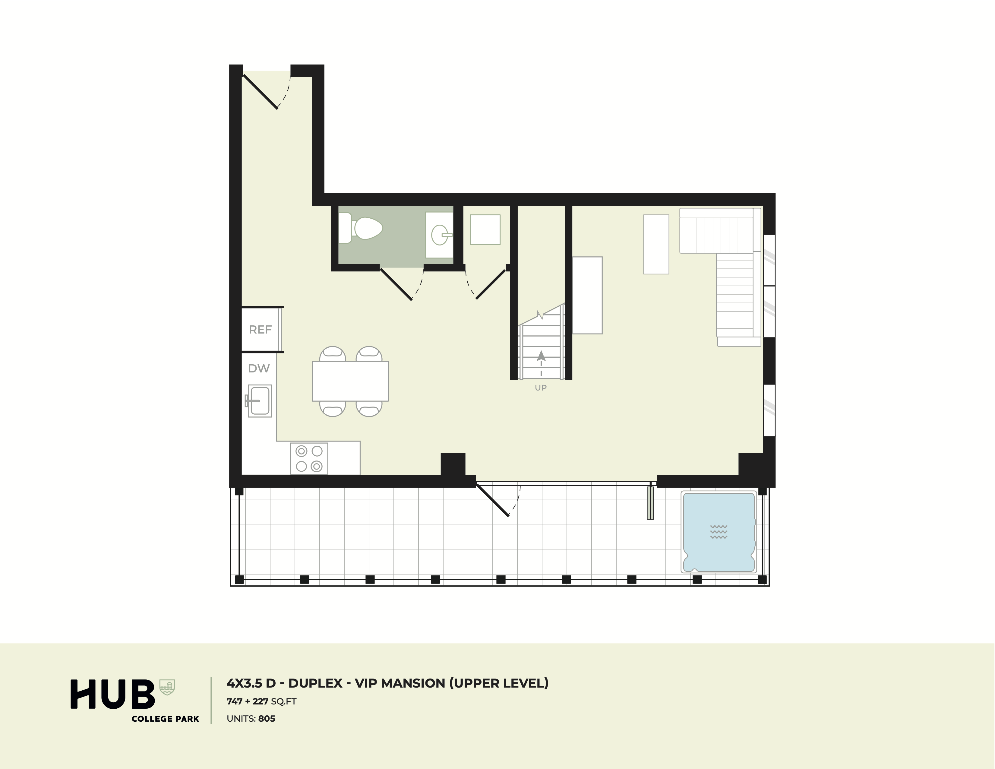 4x3.5 TH D floor plan