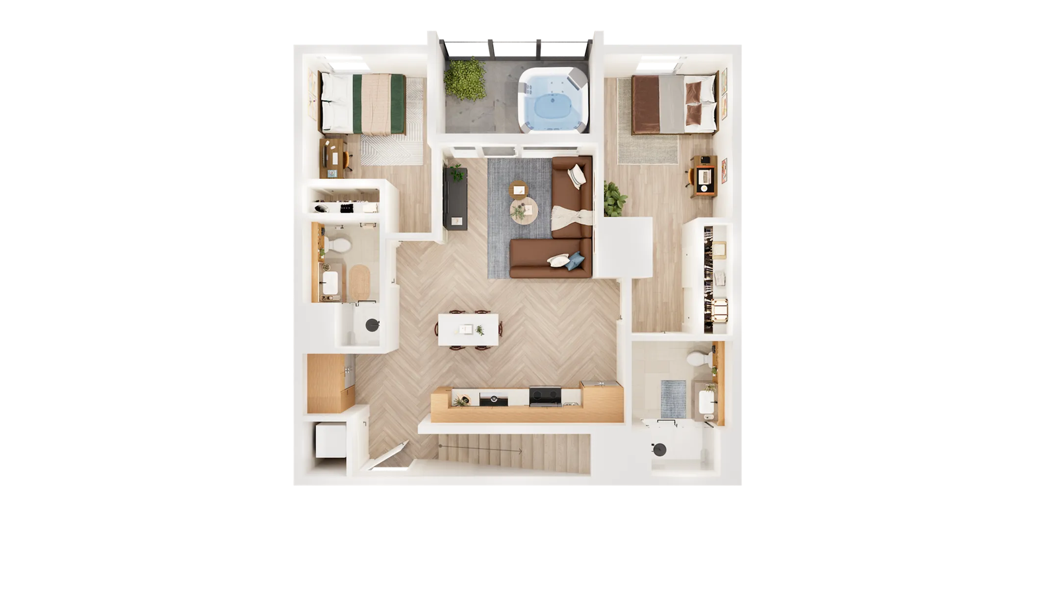 6x4 TH Mansion A – 1st Floor