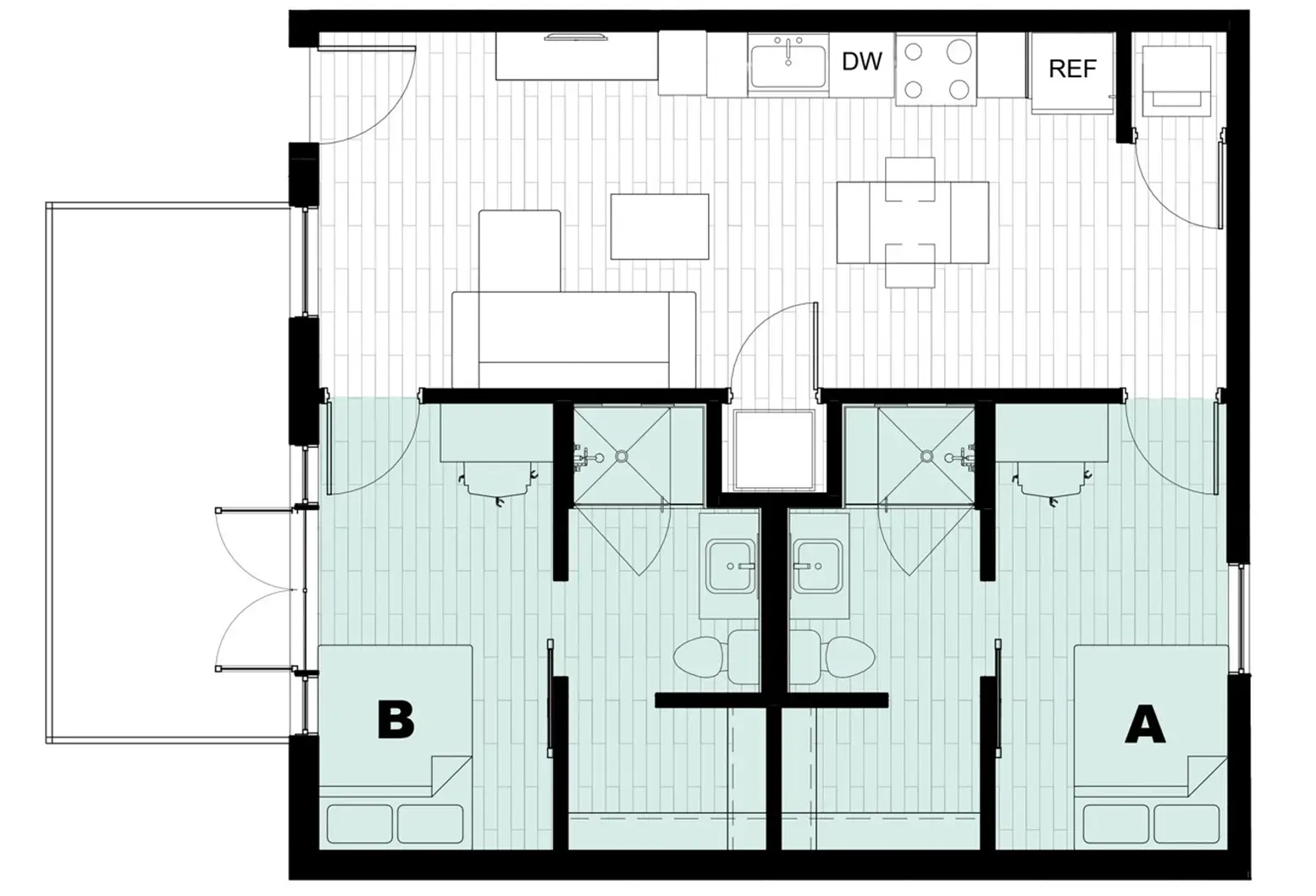 2x2 Mansion A