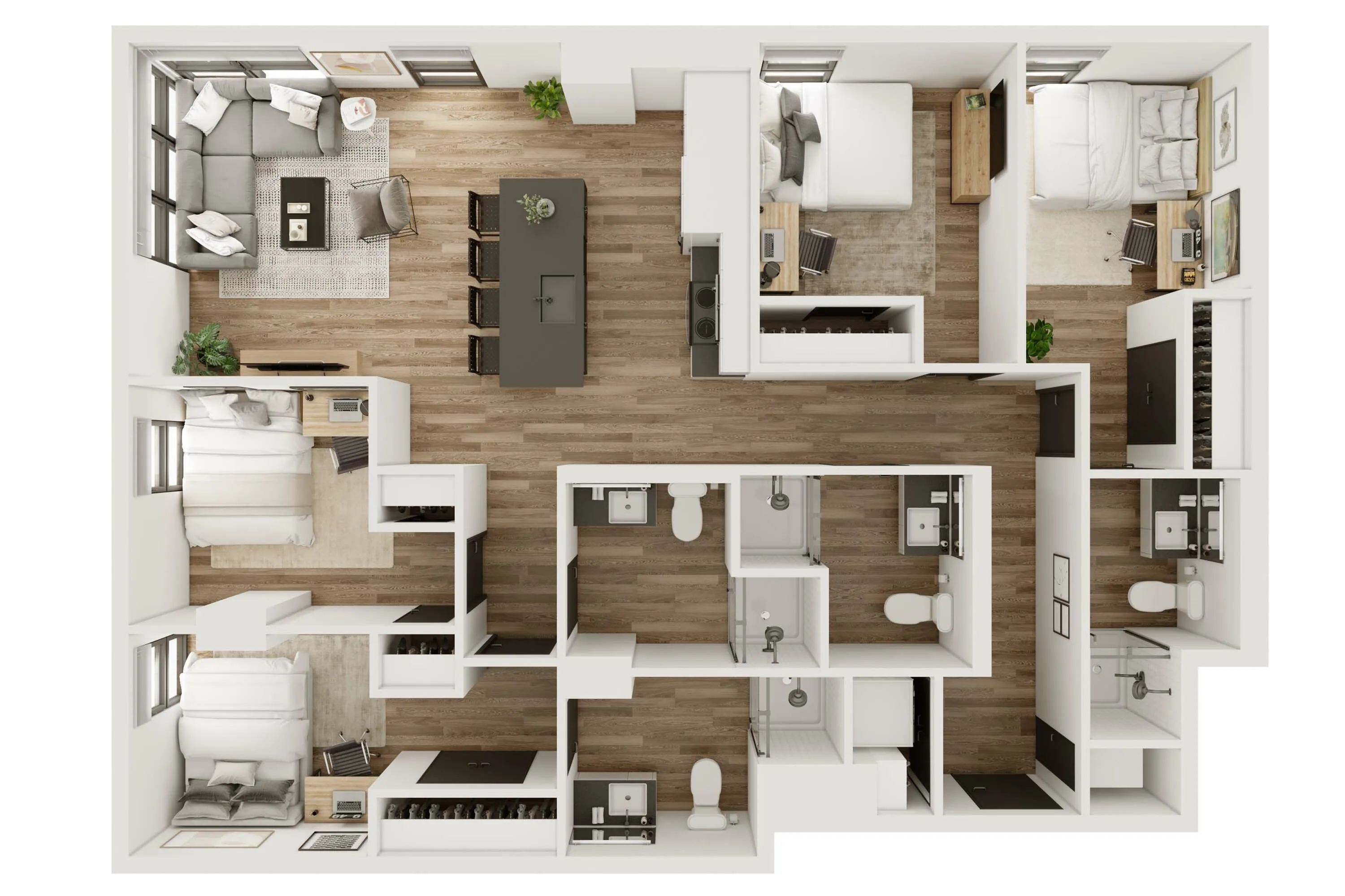 4x4 + Mansion A