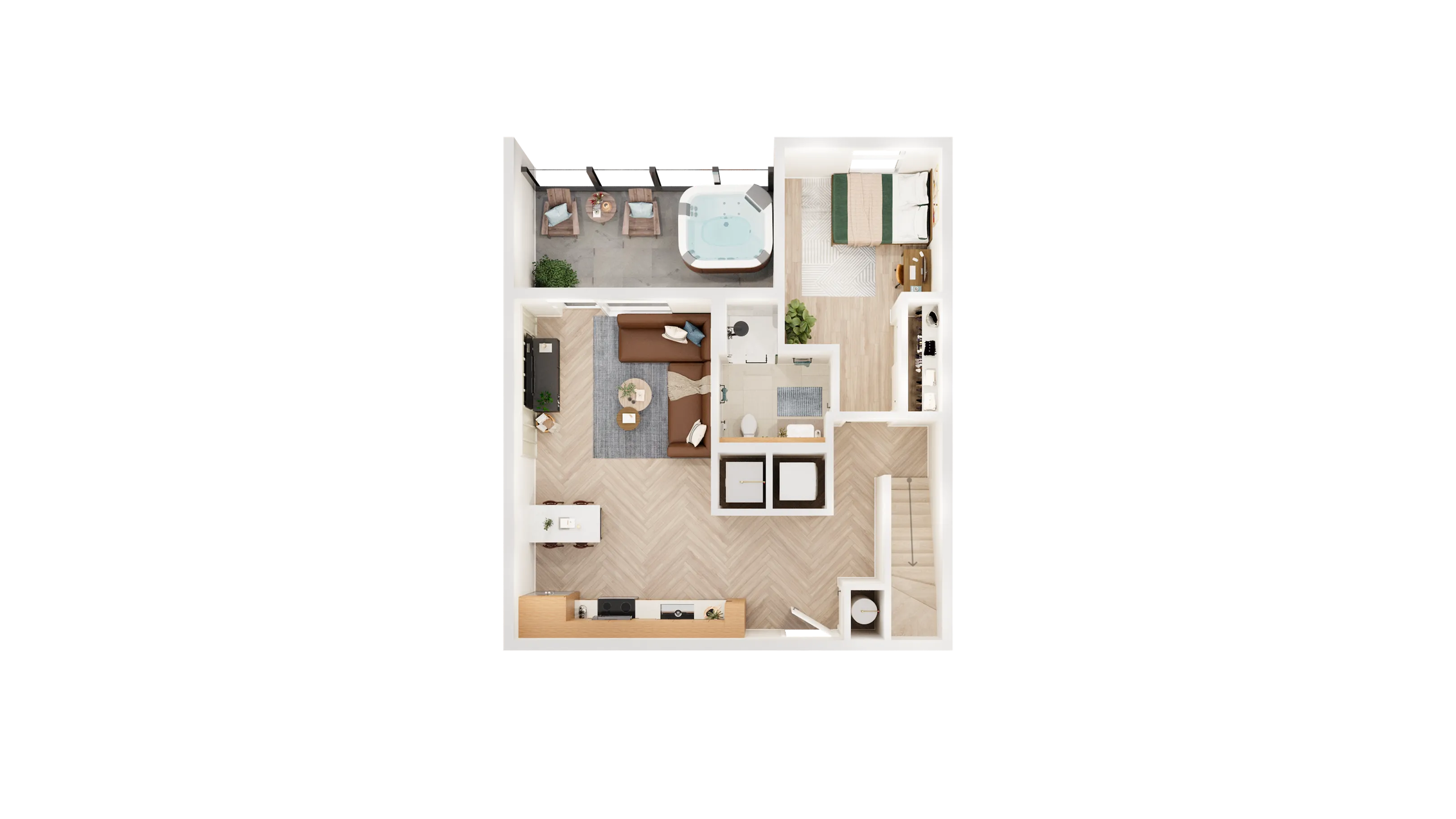 4x3 TH Mansion A – 1st Floor