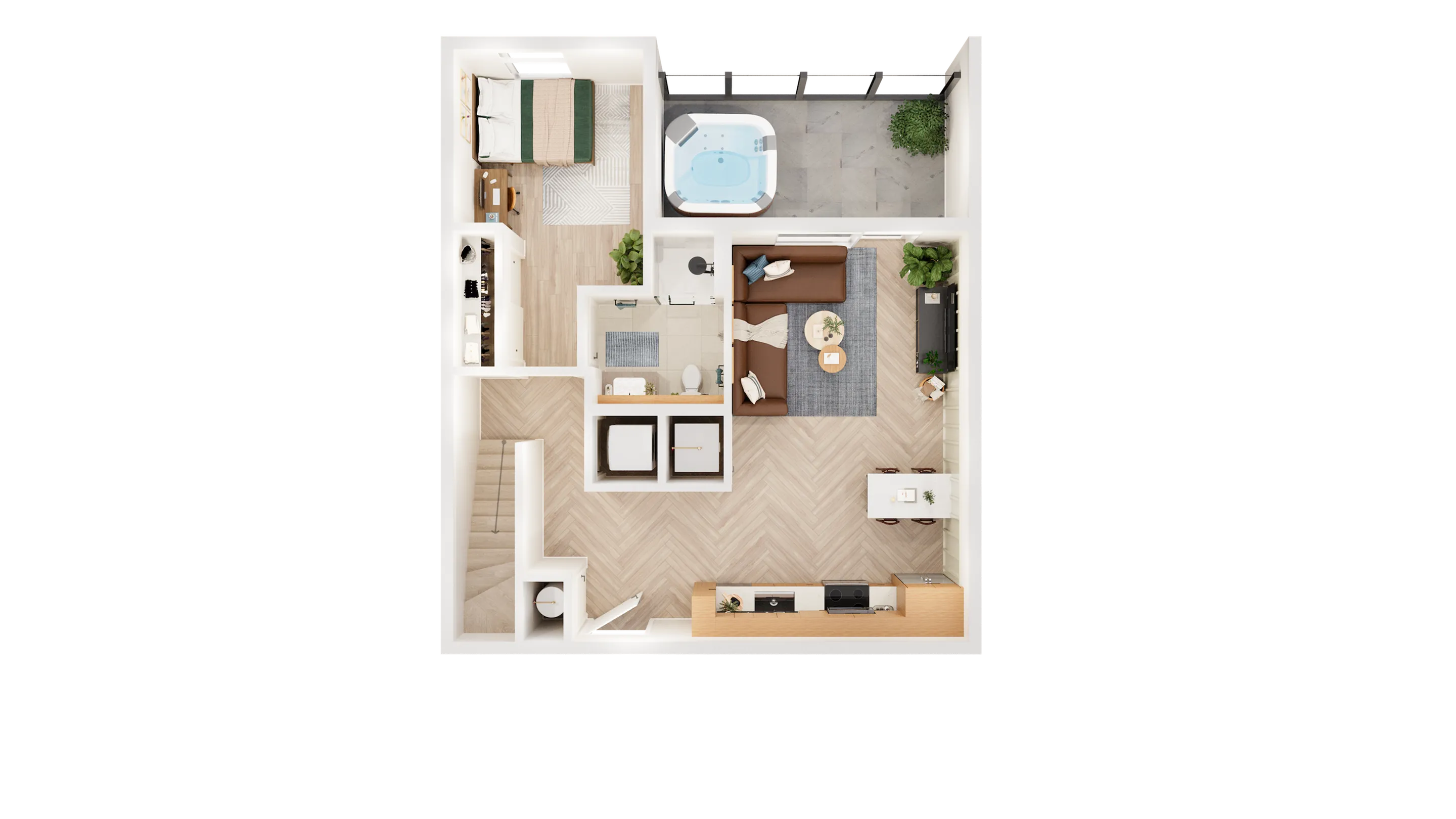 4x3 TH Mansion B – 1st Floor