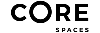 Core Spaces logo in bold, modern typography.