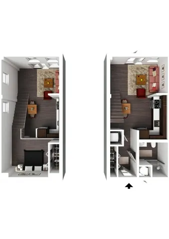Studio with Loft