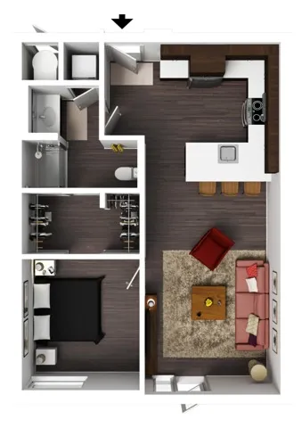 1 Bedroom A