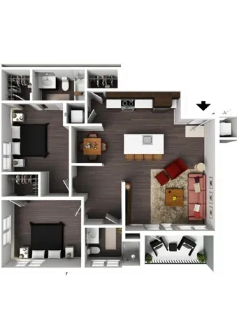 2 Bedroom B