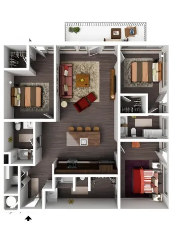 3 Bedroom