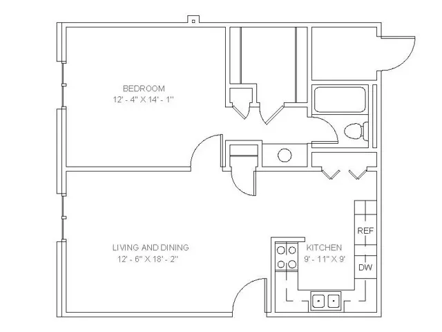1 Bedroom A