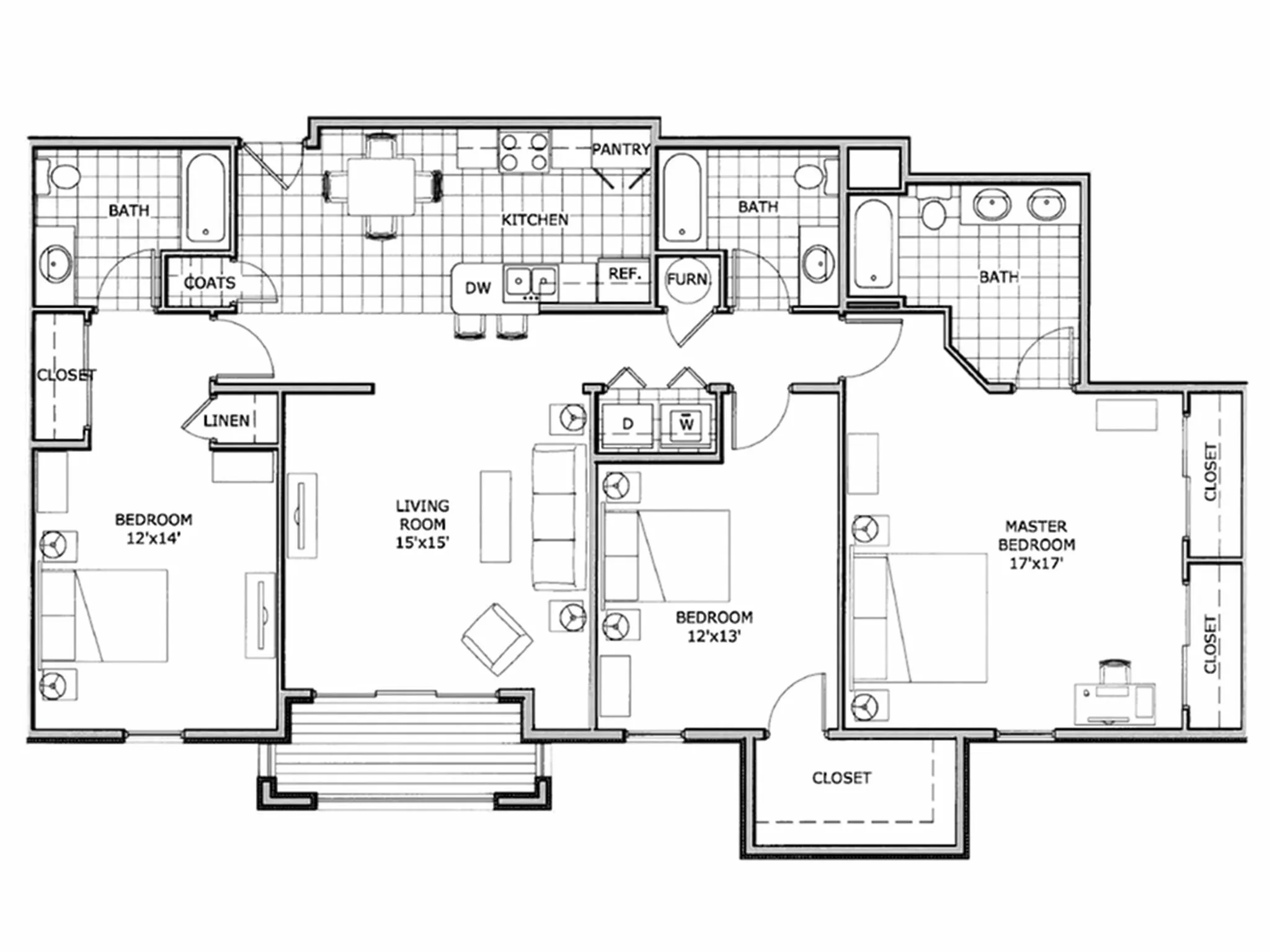 3 bedroom apartment | Springfield, MO