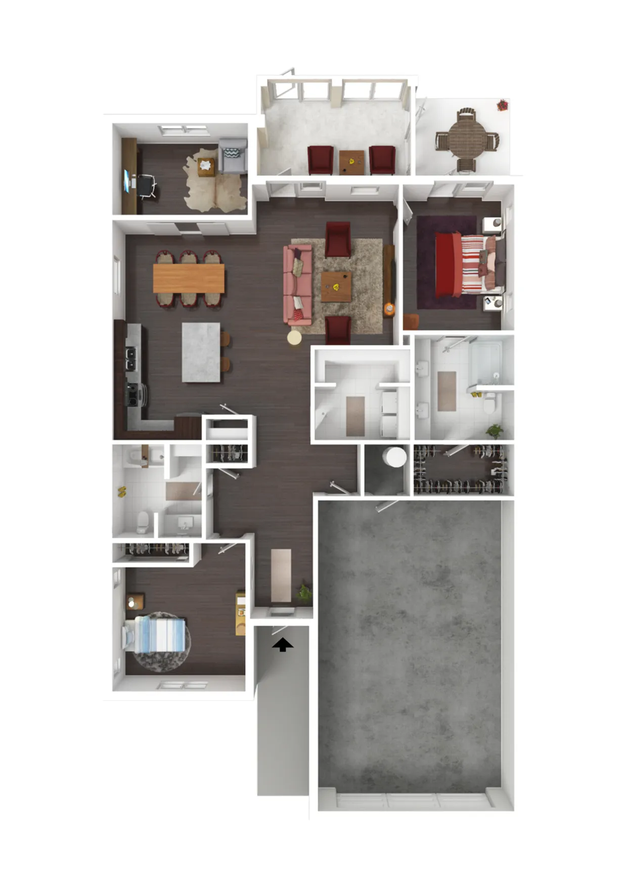 2 Bedroom A Deluxe