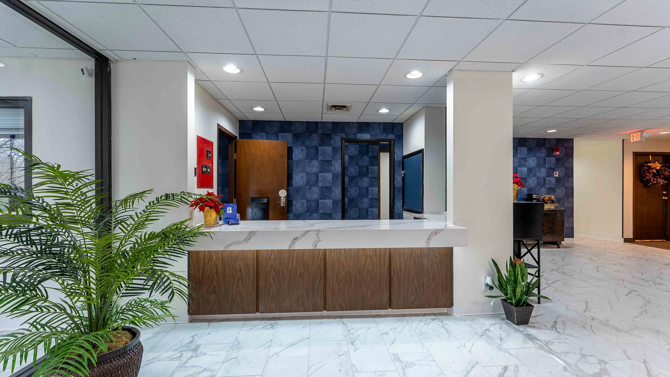 Regency Towers Apartments Downtown Springfield Missouri MSU Student Housing Lobby Leasing Office
