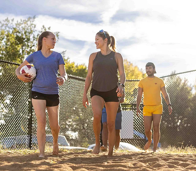Coryell Courts Apartments Sand Volleyball Court