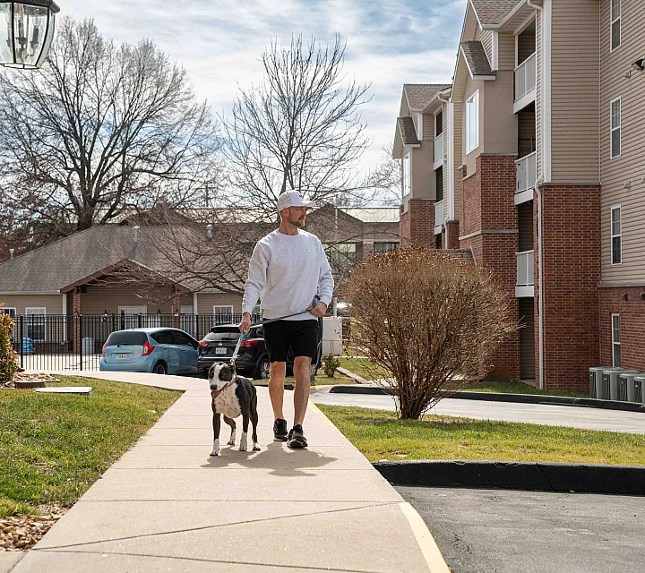 Coryell-Crossing-Apartments-Pet-Friendly-Dog-Park-Community-Exterior
