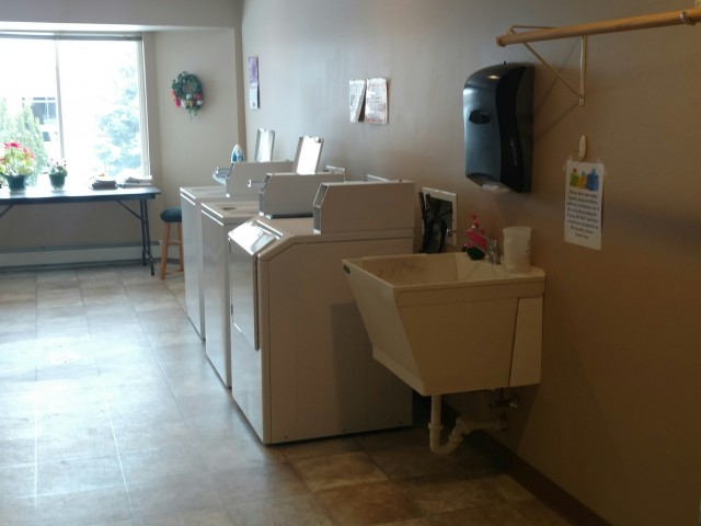 Image of Laundry Facilities on Each Floor for Eau Claire Oakwood Homes