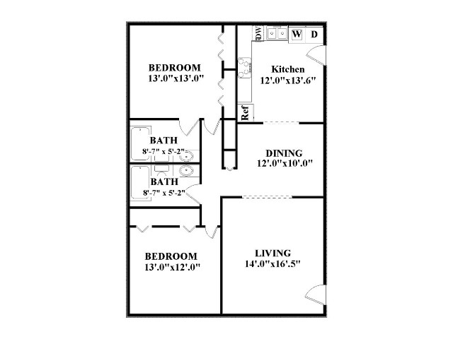 2 BEDROOM