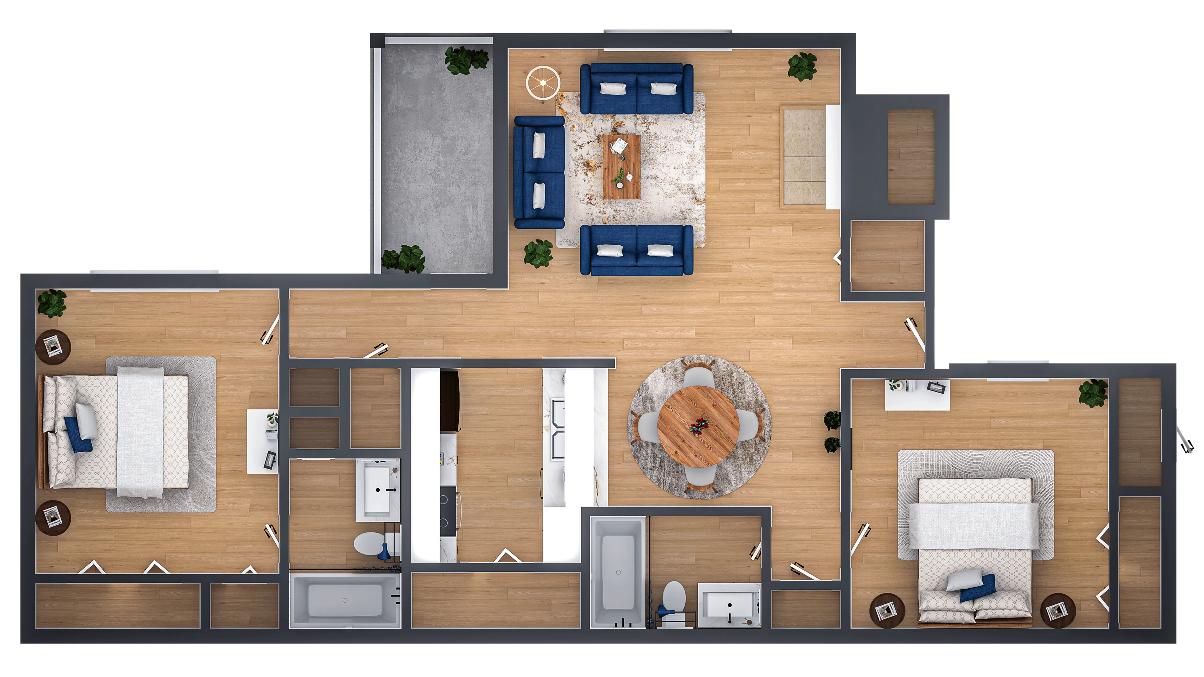 Spring Lake Point floor plan image - Shreveport, LA