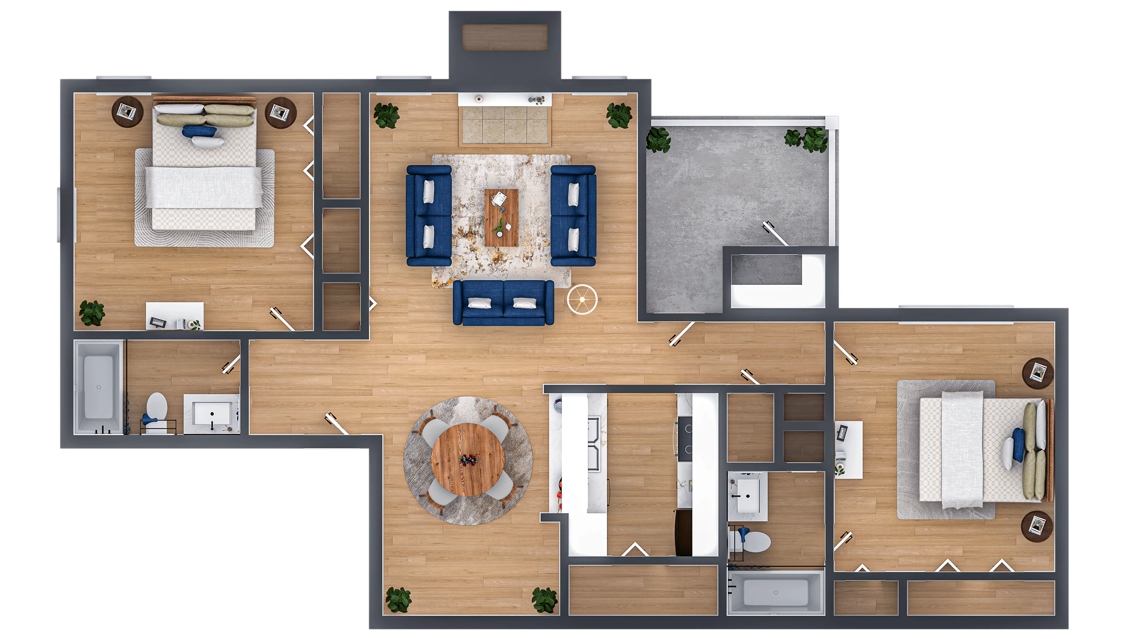 Spring Lake Point floor plan image - Shreveport, LA
