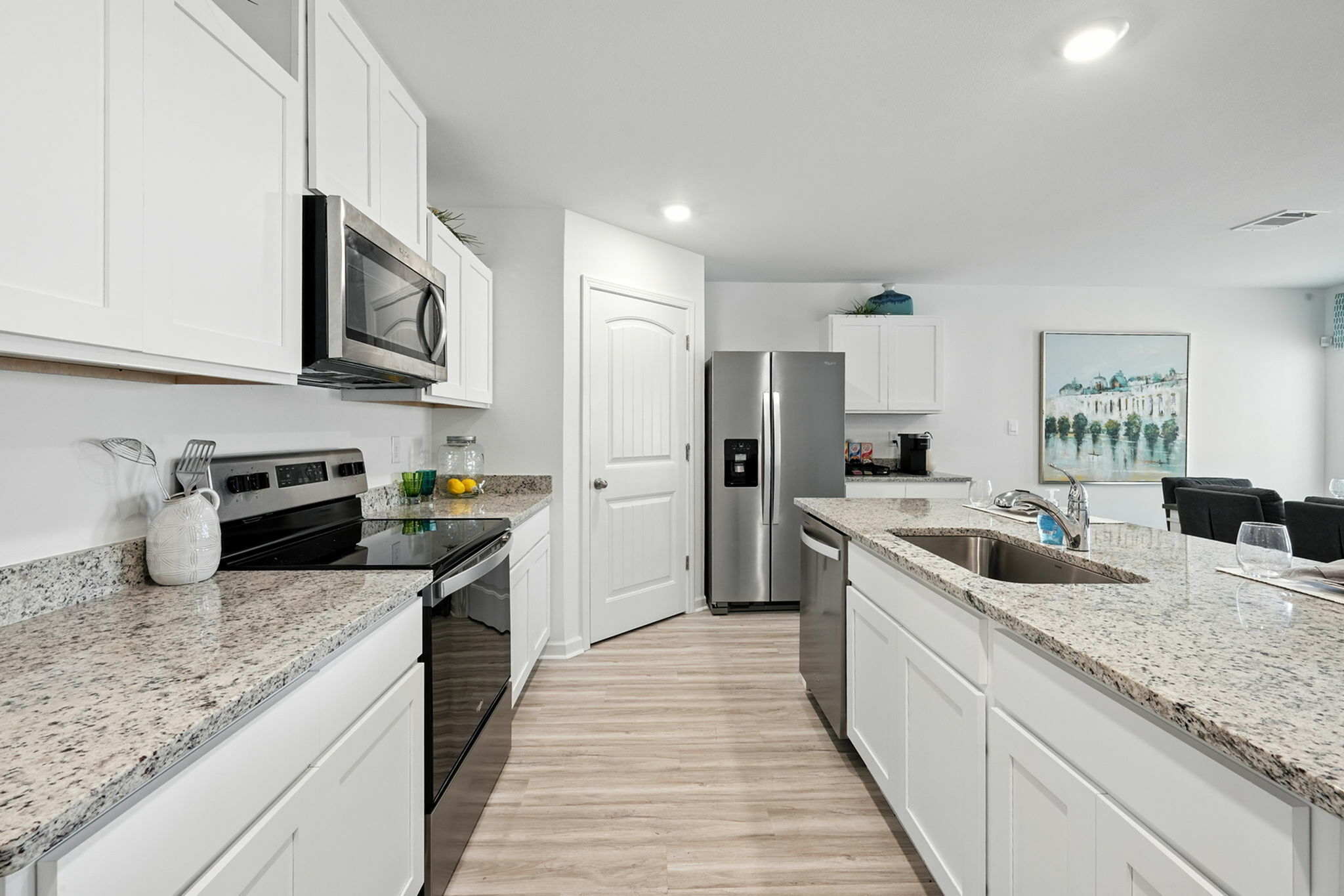 Granite countertops