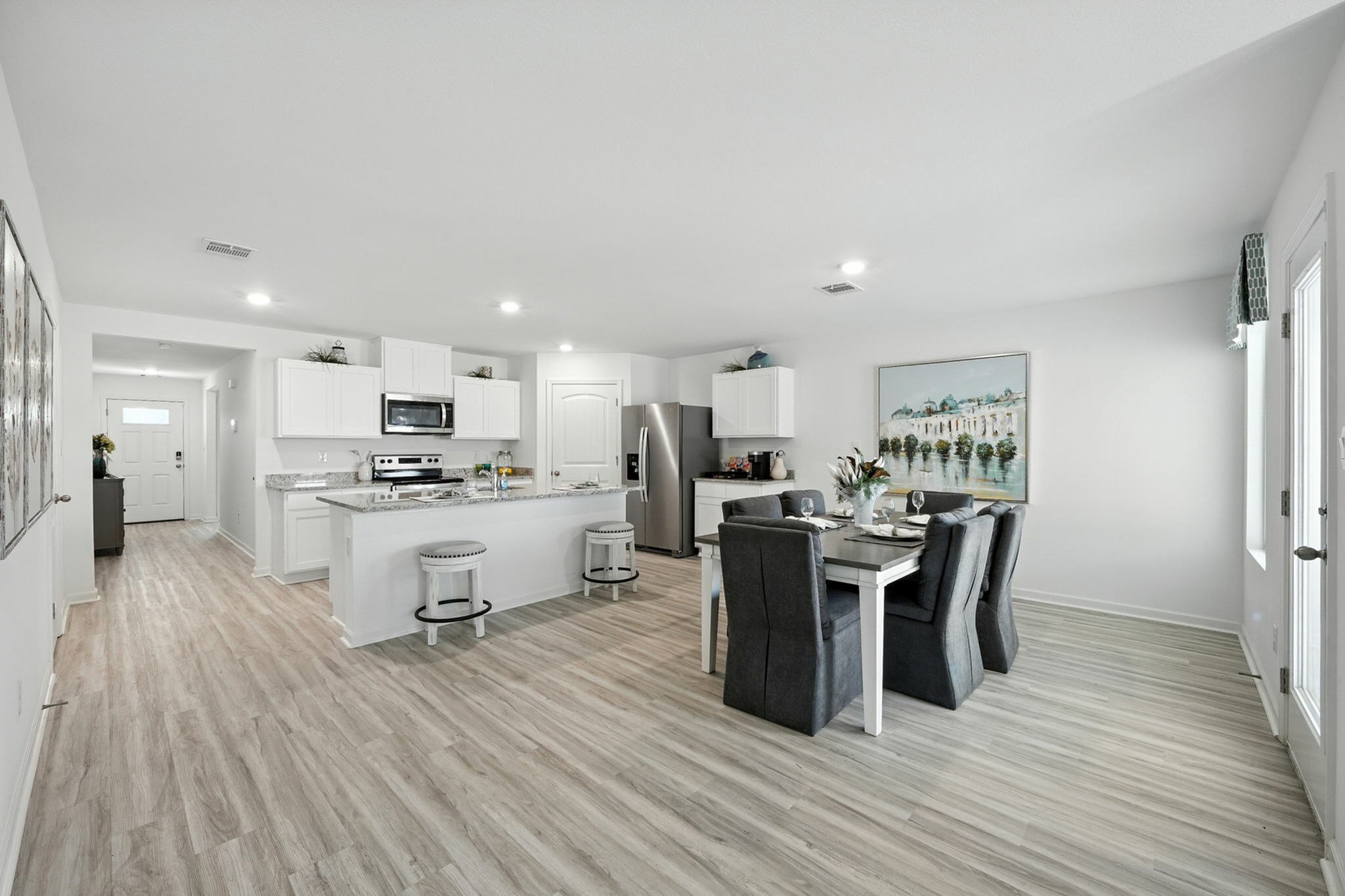 Hardwood style flooring