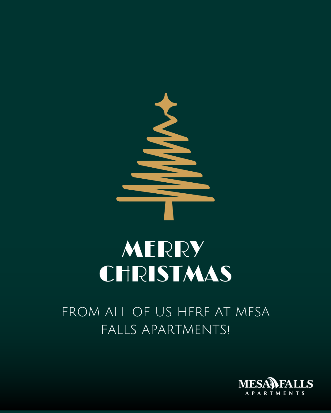 Merry Christmas from the Mesa Falls-image