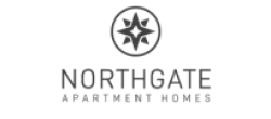 Northgate Apartments logo featuring a stylized star emblem, representing premium living spaces.