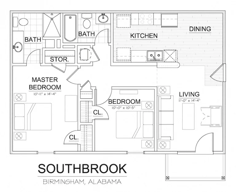2 Bedroom