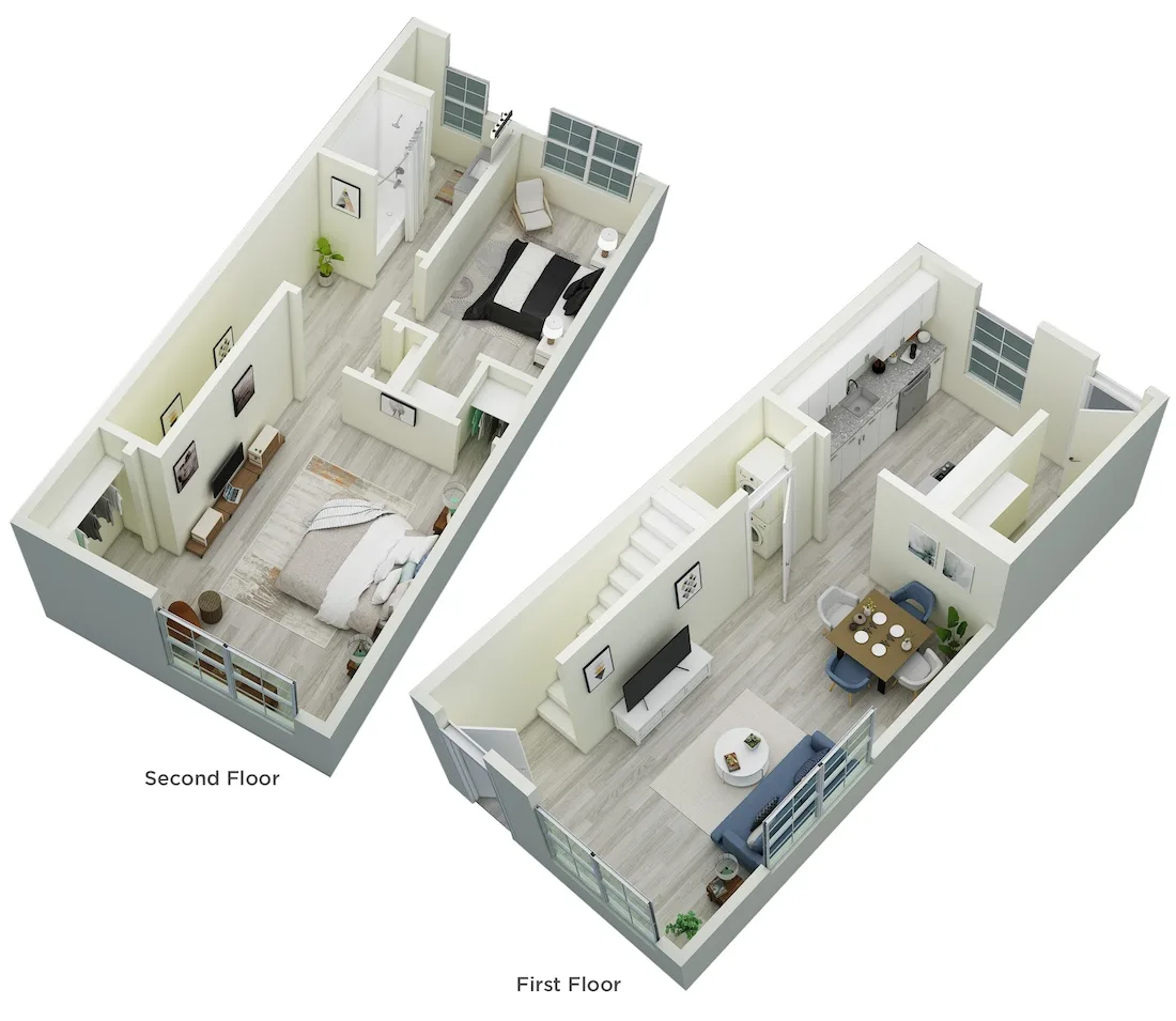 2-Bedroom Townhome