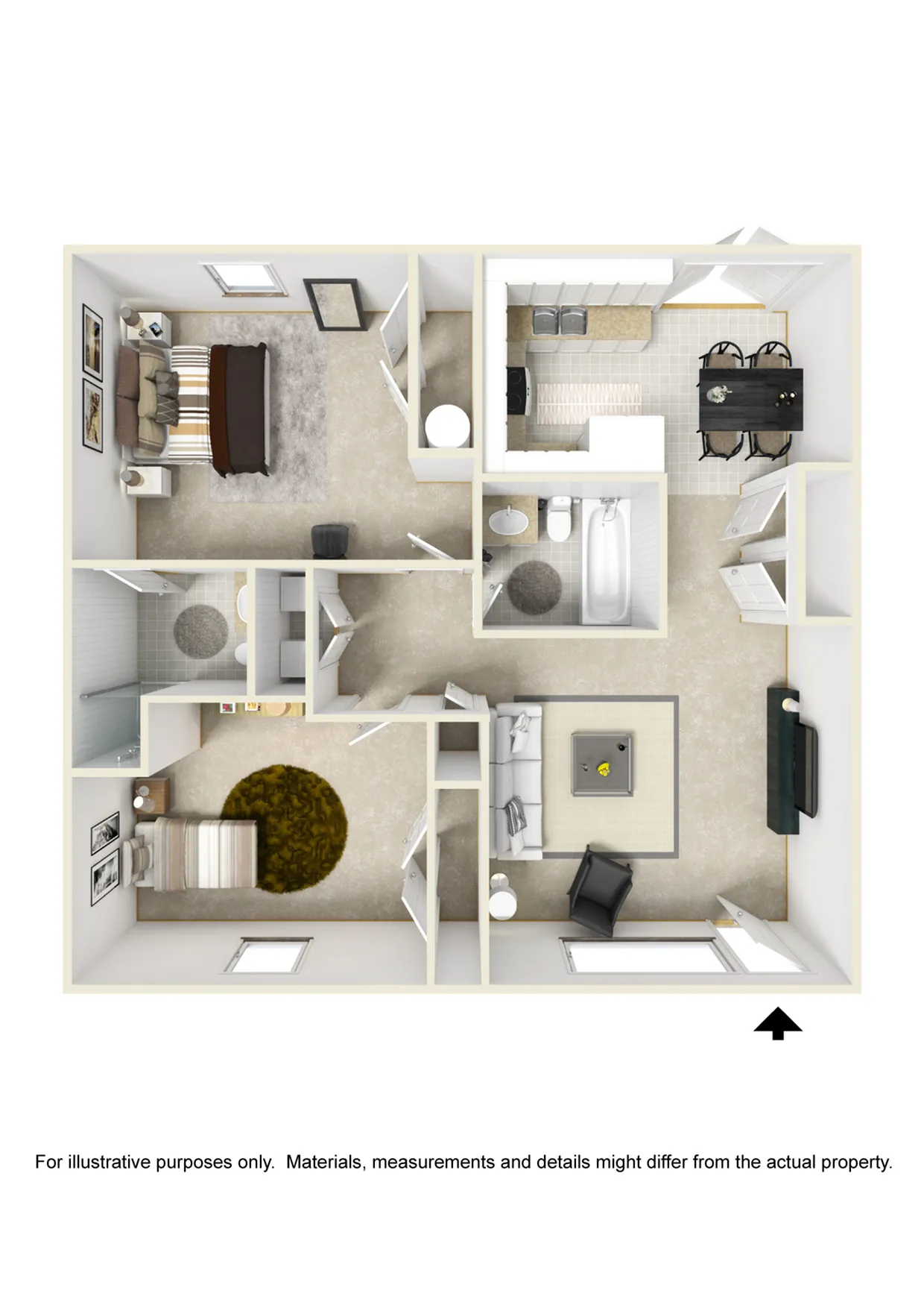 2 Bed