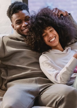 couple on couch