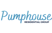 Pumphouse Residential Group logo in stylish blue font.