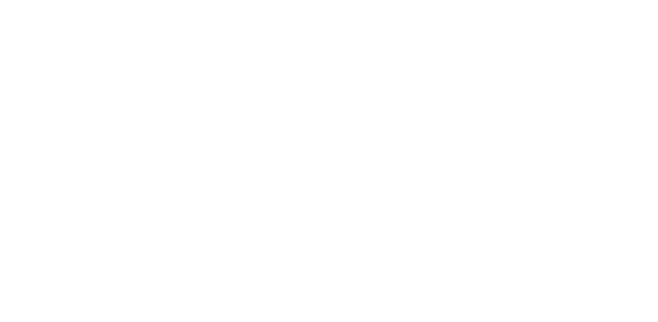 Modern 2D floor plan illustrating a luxurious one-bedroom apartment with an open-concept design and ample storage spaces.